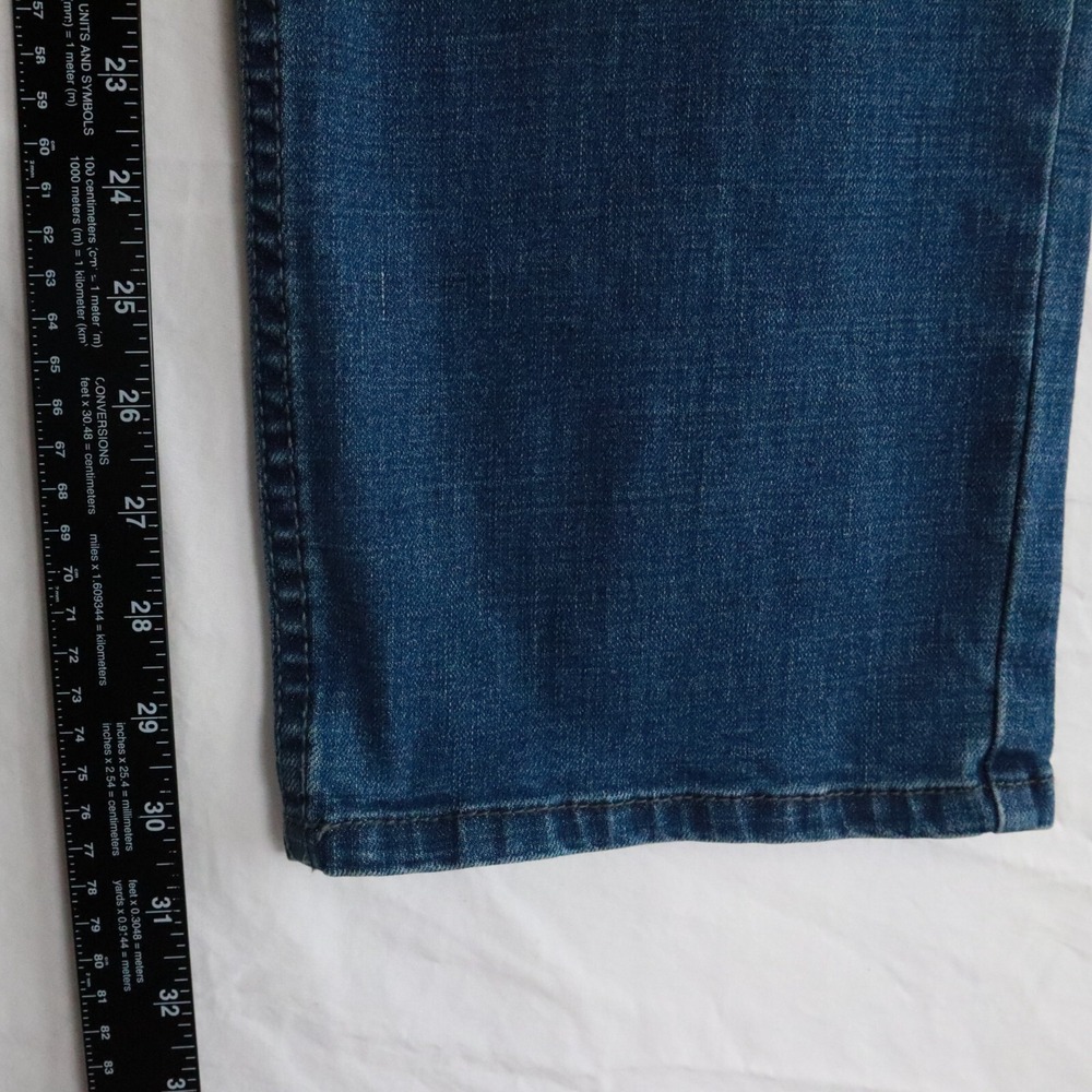 Buffalo David Bitton Jeans Mens 38x30 Jackson Straight Stretch Flex Denim Blue - Picture 7 of 10